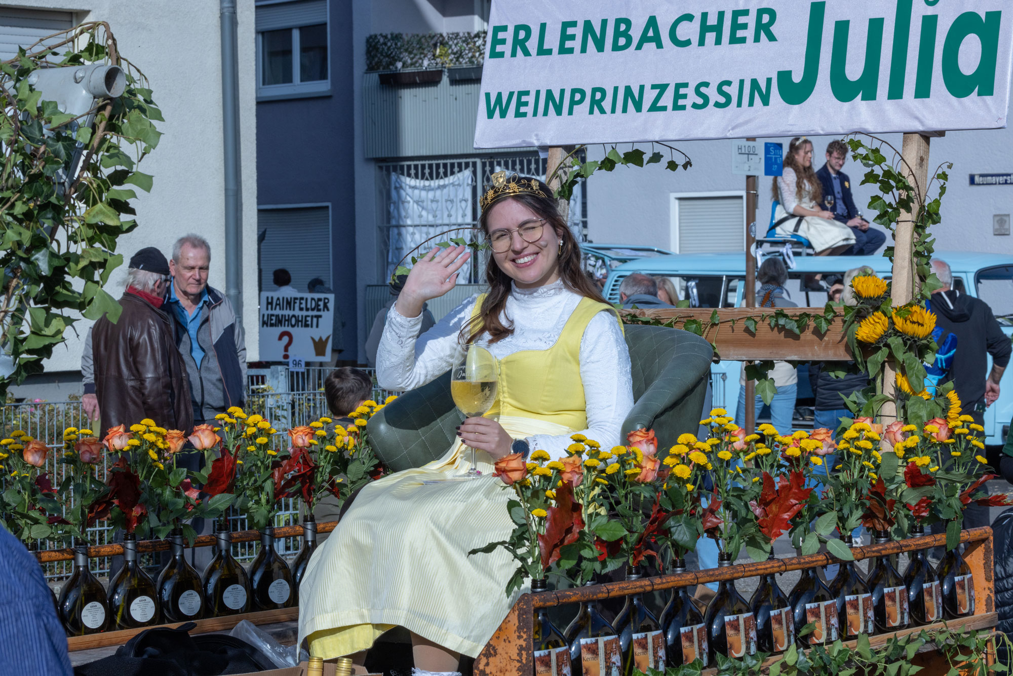 Weinprinzessin Julia