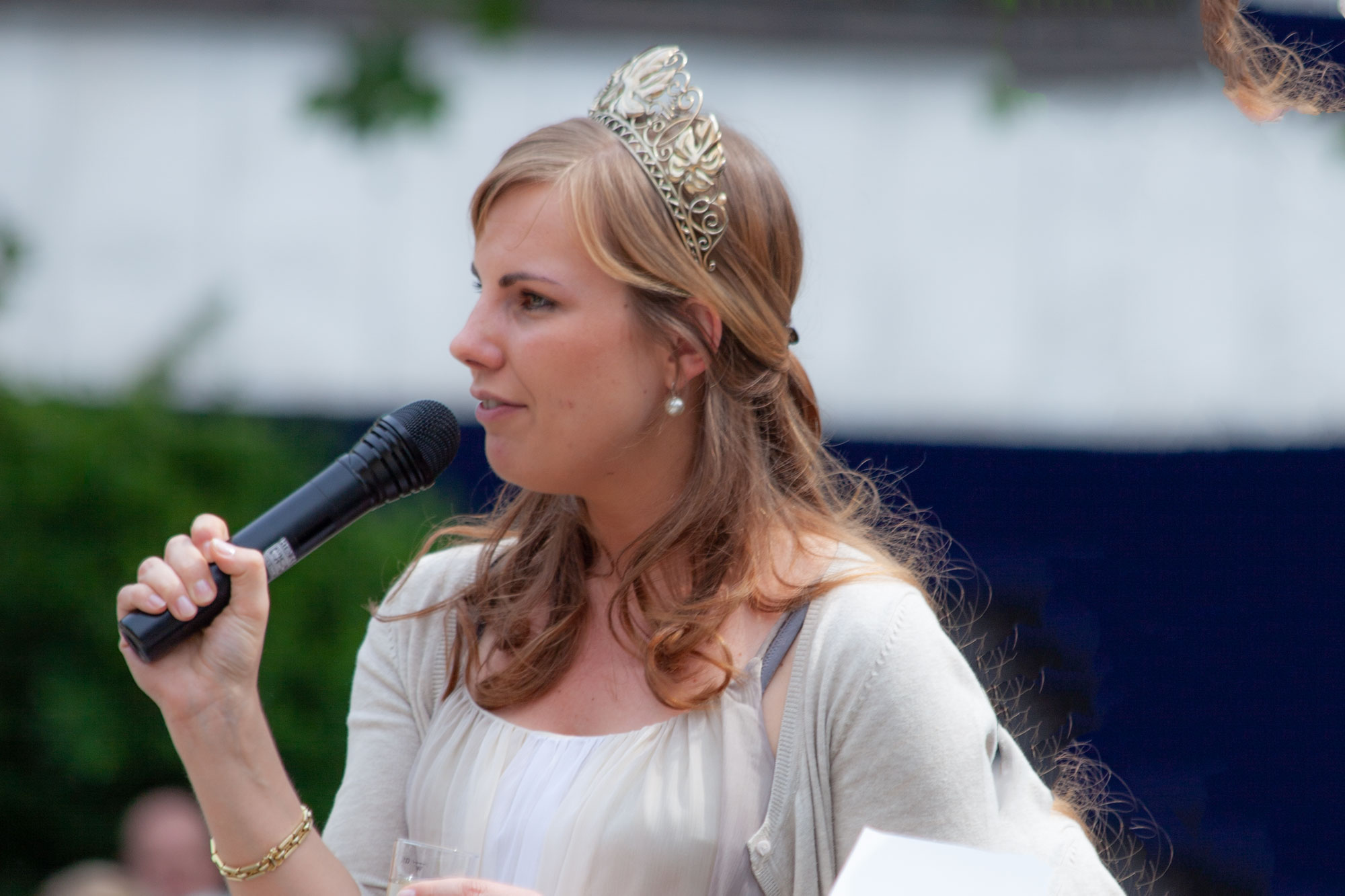 Weinkönigin Elisabeth I.