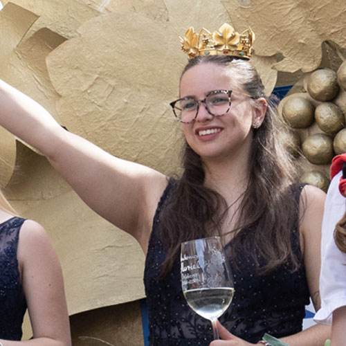 Weinprinzessin Muriel