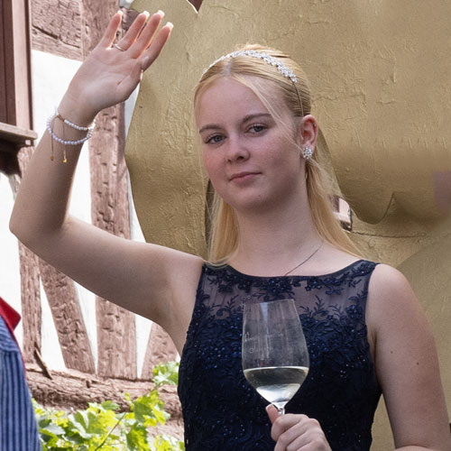 Weinprinzessin Muriel