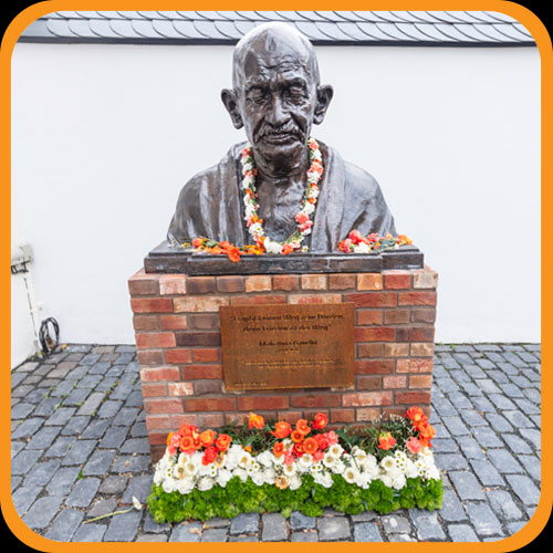 Mahatma Gandhi Büste