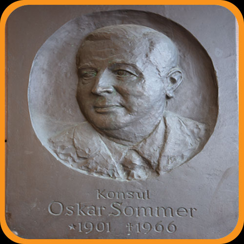 Oskar Sommer Gedenktafel